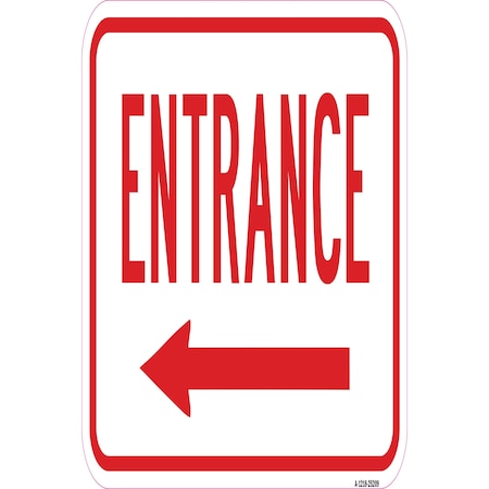 Signmission Safety Sign, 12 in Height, Aluminum, 25209 A-1218-25209